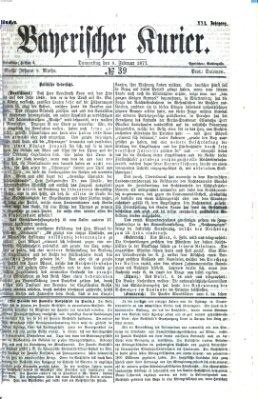 Bayerischer Kurier Donnerstag 8. Februar 1877