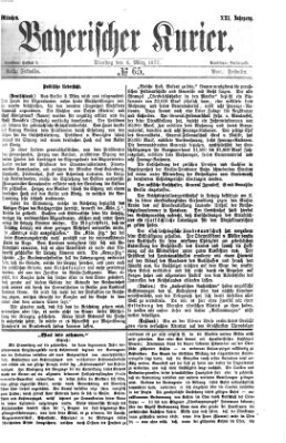 Bayerischer Kurier Dienstag 6. März 1877