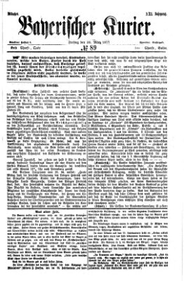 Bayerischer Kurier Freitag 30. März 1877