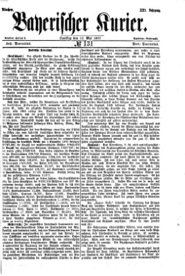 Bayerischer Kurier Samstag 12. Mai 1877