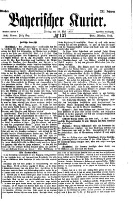 Bayerischer Kurier Freitag 18. Mai 1877