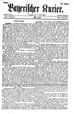 Bayerischer Kurier Dienstag 5. Juni 1877