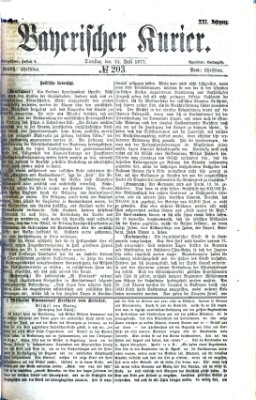 Bayerischer Kurier Dienstag 24. Juli 1877