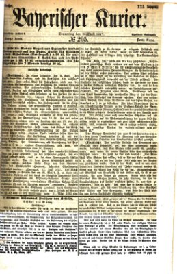 Bayerischer Kurier Donnerstag 26. Juli 1877