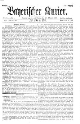 Bayerischer Kurier Montag 29. Oktober 1877