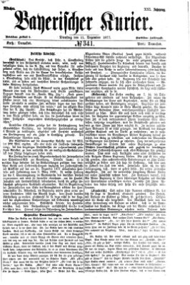 Bayerischer Kurier Dienstag 11. Dezember 1877