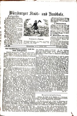 Würzburger Stadt- und Landbote Donnerstag 15. Februar 1877