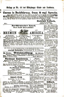 Würzburger Stadt- und Landbote Dienstag 20. Februar 1877