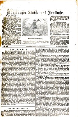 Würzburger Stadt- und Landbote Mittwoch 28. Februar 1877