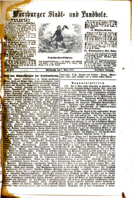 Würzburger Stadt- und Landbote Mittwoch 7. März 1877