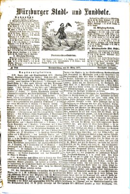 Würzburger Stadt- und Landbote Donnerstag 22. März 1877