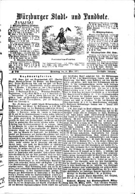 Würzburger Stadt- und Landbote Samstag 24. März 1877