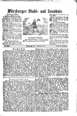 Würzburger Stadt- und Landbote Samstag 8. September 1877