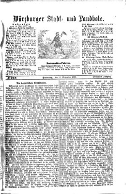 Würzburger Stadt- und Landbote Dienstag 18. September 1877