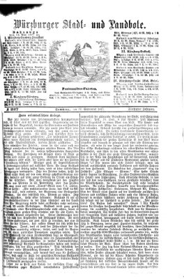 Würzburger Stadt- und Landbote Samstag 22. September 1877