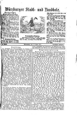 Würzburger Stadt- und Landbote Mittwoch 3. Oktober 1877