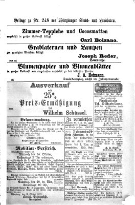 Würzburger Stadt- und Landbote Mittwoch 17. Oktober 1877