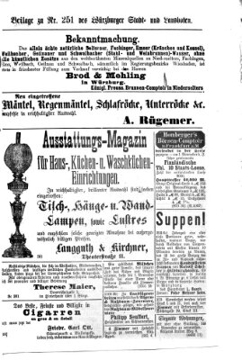 Würzburger Stadt- und Landbote Samstag 20. Oktober 1877