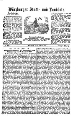 Würzburger Stadt- und Landbote Mittwoch 24. Oktober 1877