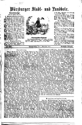 Würzburger Stadt- und Landbote Donnerstag 1. November 1877