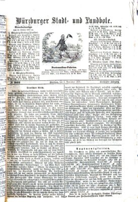 Würzburger Stadt- und Landbote Freitag 2. November 1877