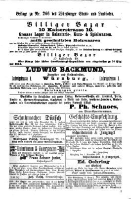 Würzburger Stadt- und Landbote Mittwoch 7. November 1877