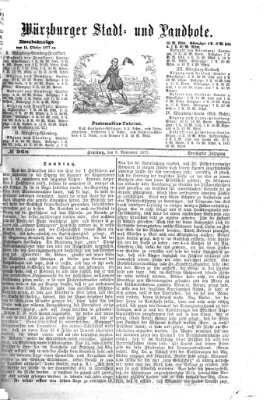 Würzburger Stadt- und Landbote Freitag 9. November 1877