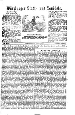 Würzburger Stadt- und Landbote Freitag 23. November 1877