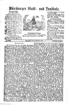 Würzburger Stadt- und Landbote Samstag 24. November 1877