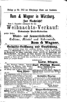 Würzburger Stadt- und Landbote Dienstag 27. November 1877