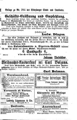 Würzburger Stadt- und Landbote Mittwoch 28. November 1877