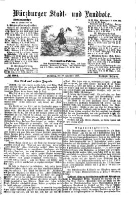 Würzburger Stadt- und Landbote Montag 10. Dezember 1877