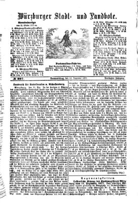 Würzburger Stadt- und Landbote Donnerstag 13. Dezember 1877