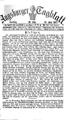 Augsburger Tagblatt Samstag 26. Mai 1877