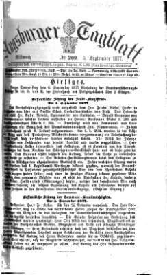 Augsburger Tagblatt Mittwoch 5. September 1877