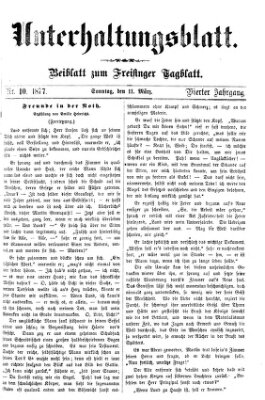 Freisinger Tagblatt (Freisinger Wochenblatt) Sonntag 11. März 1877