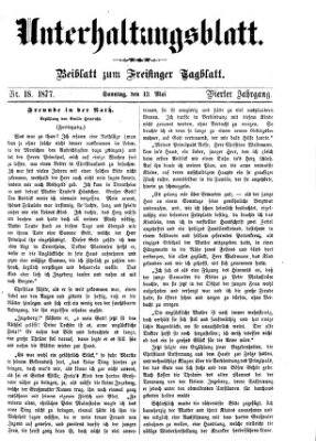 Freisinger Tagblatt (Freisinger Wochenblatt) Sonntag 13. Mai 1877