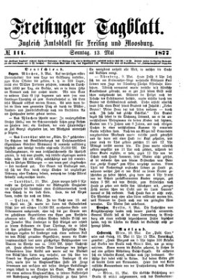 Freisinger Tagblatt (Freisinger Wochenblatt) Sonntag 13. Mai 1877