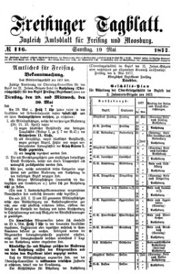 Freisinger Tagblatt (Freisinger Wochenblatt) Samstag 19. Mai 1877