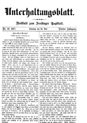 Freisinger Tagblatt (Freisinger Wochenblatt) Sonntag 20. Mai 1877