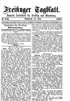Freisinger Tagblatt (Freisinger Wochenblatt) Mittwoch 30. Mai 1877