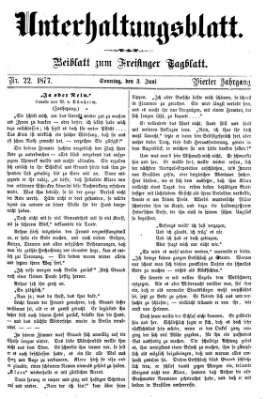 Freisinger Tagblatt (Freisinger Wochenblatt) Sonntag 3. Juni 1877