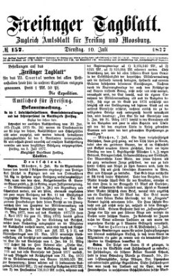 Freisinger Tagblatt (Freisinger Wochenblatt) Dienstag 10. Juli 1877