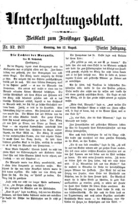 Freisinger Tagblatt (Freisinger Wochenblatt) Sonntag 12. August 1877