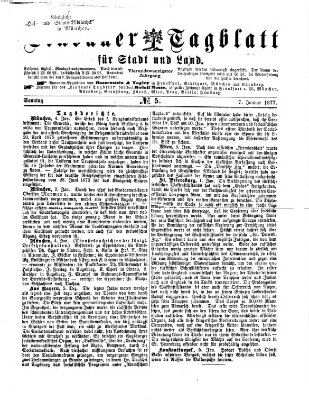 Lindauer Tagblatt für Stadt und Land Sonntag 7. Januar 1877