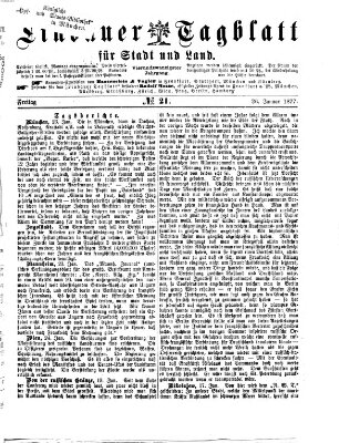 Lindauer Tagblatt für Stadt und Land Freitag 26. Januar 1877