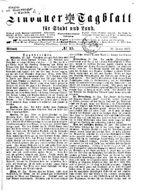 Lindauer Tagblatt für Stadt und Land Mittwoch 31. Januar 1877