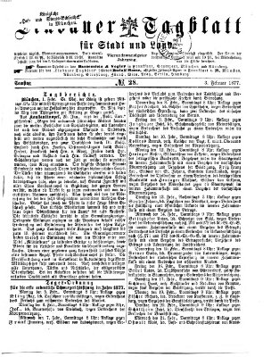 Lindauer Tagblatt für Stadt und Land Samstag 3. Februar 1877