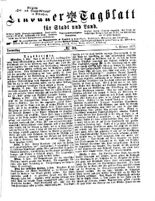 Lindauer Tagblatt für Stadt und Land Donnerstag 8. Februar 1877