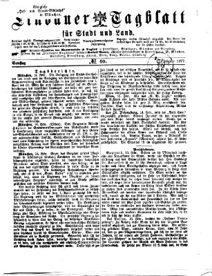 Lindauer Tagblatt für Stadt und Land Samstag 17. Februar 1877